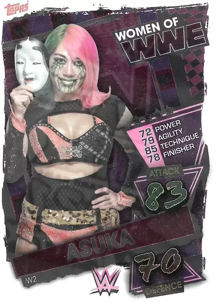 Slam Attax 2021 - Asuka - Womens of WWE