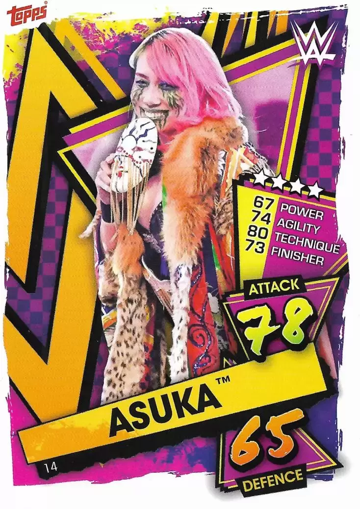 Slam Attax 2021 - Asuka - WWE Superstars