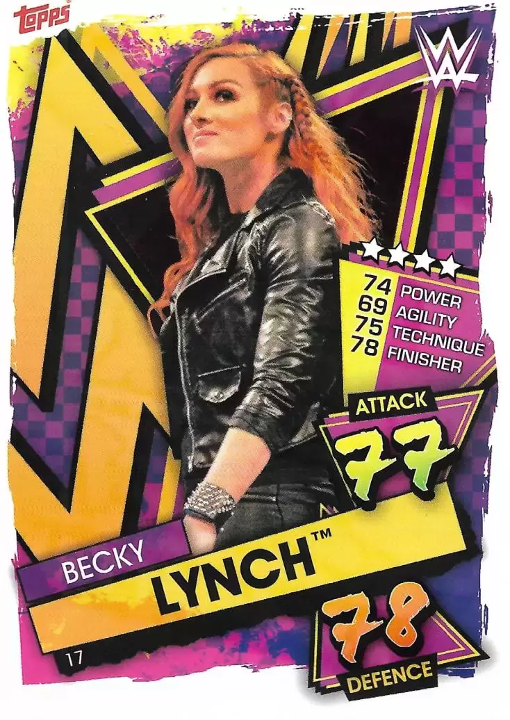 Slam Attax 2021 - Becky Lynch - WWE Superstars