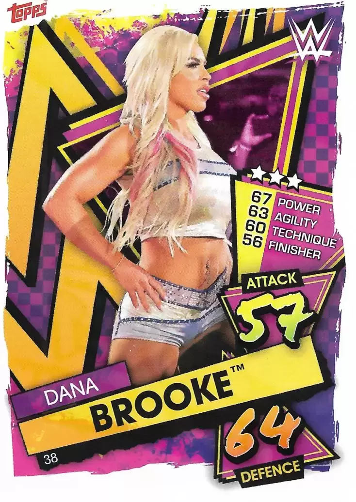 Slam Attax 2021 - Dana Brooke - WWE Superstars