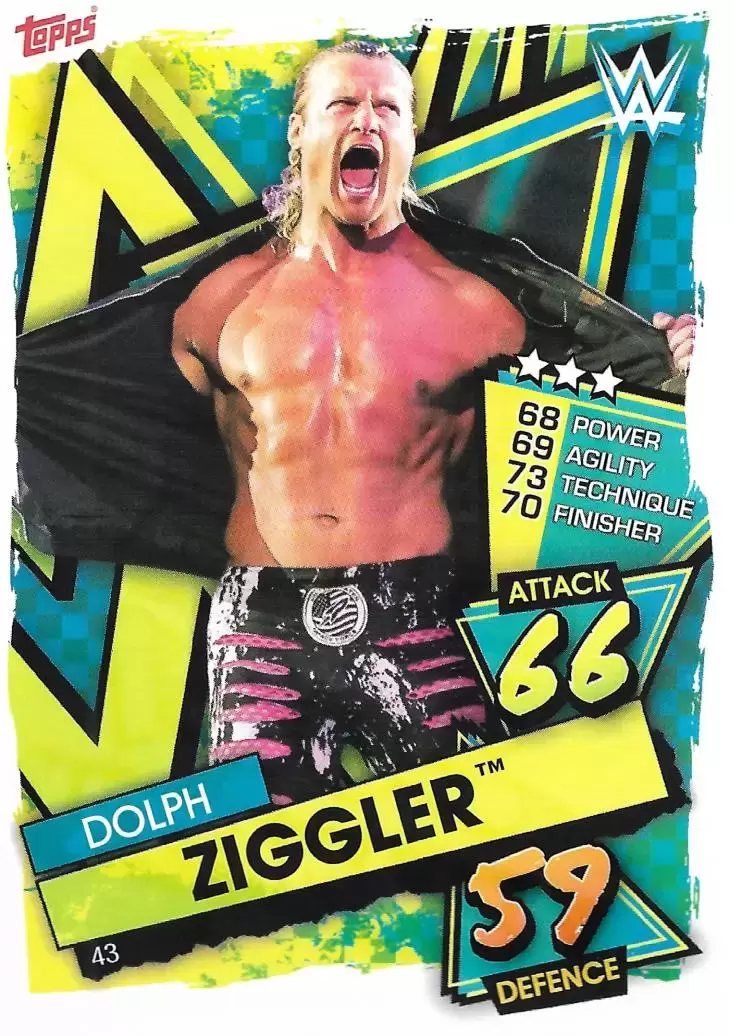 Slam Attax 2021 - Dolph Ziggler - WWE Superstars