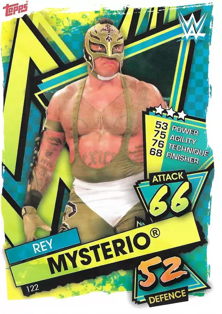 Slam Attax 2021 - Rey Mysterio - WWE Superstars