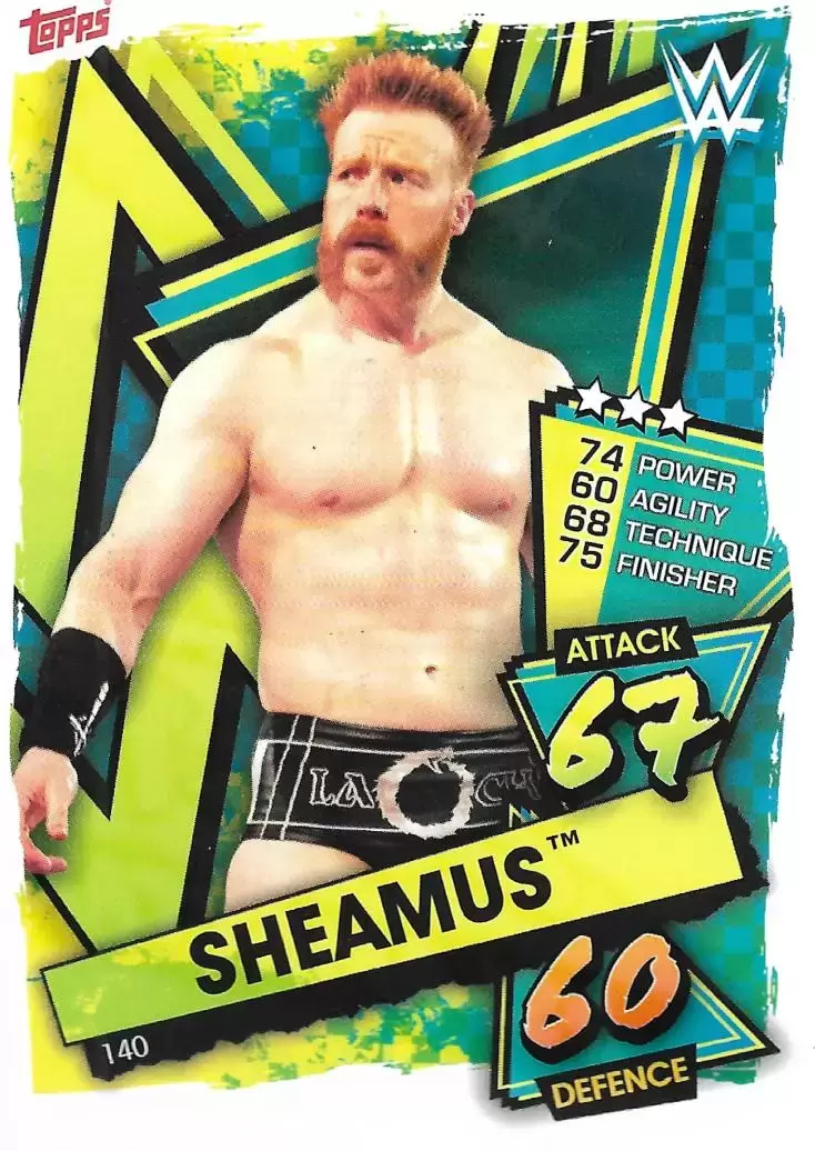 Slam Attax 2021 - Sheamus - WWE Superstars