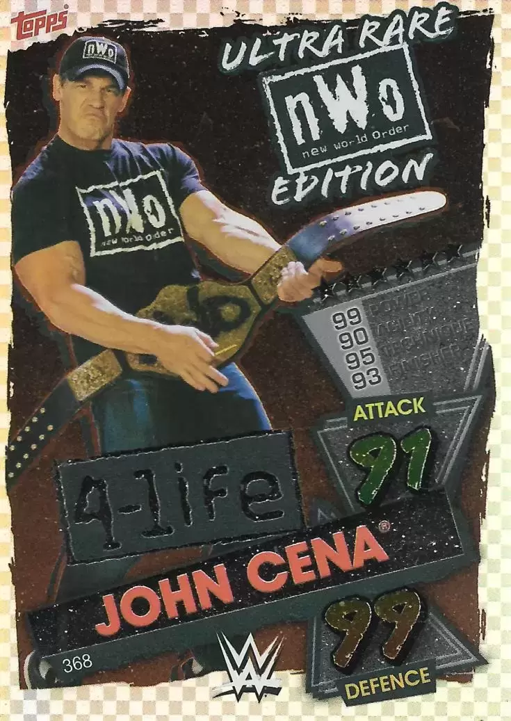 Slam Attax 2021 - John Cena - NWO Edition