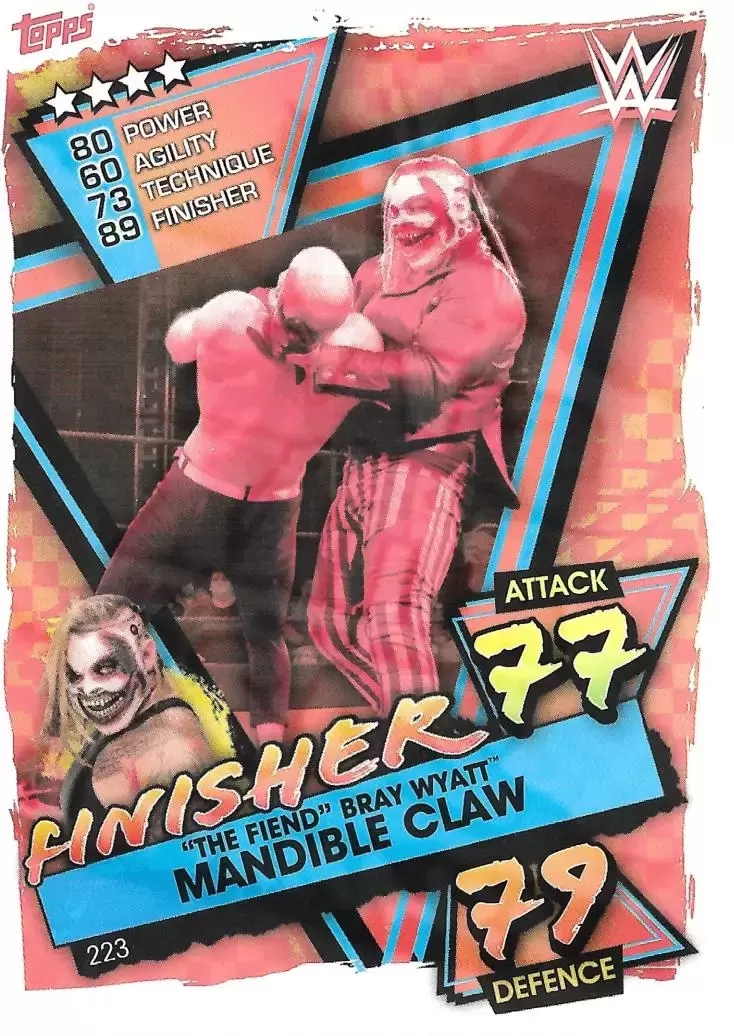 Slam Attax 2021 - The Fiend Bray Wyatt - Finisher