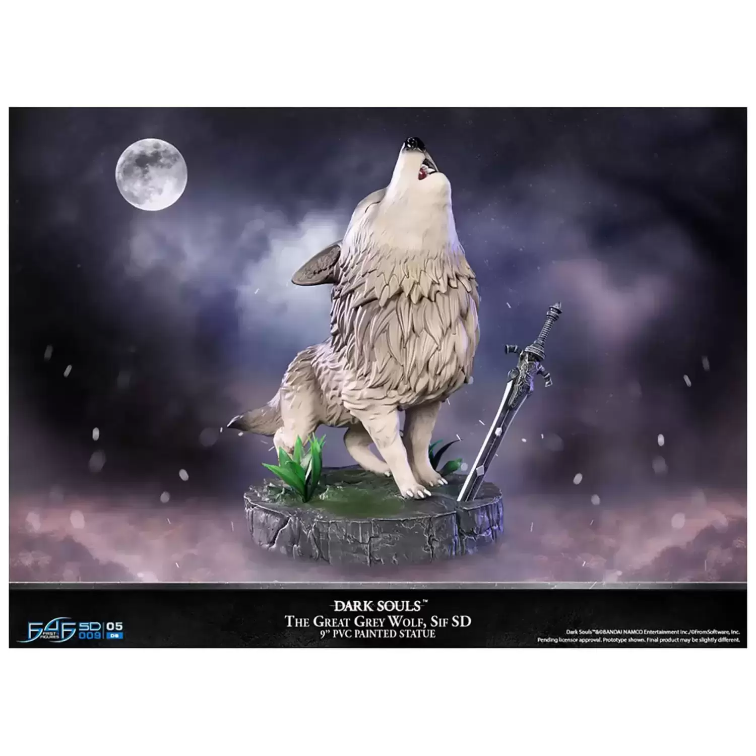 First 4 Figures (F4F) - Dark Souls - The Great Grey Wolf Sif
