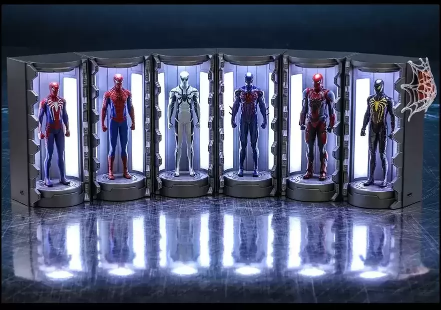 Video Game MasterPiece (VGM) - Spider-Man Armory Miniature Collectible Set