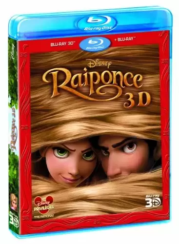 Les grands classiques de Disney en Blu-Ray - Raiponce 3d + 2d