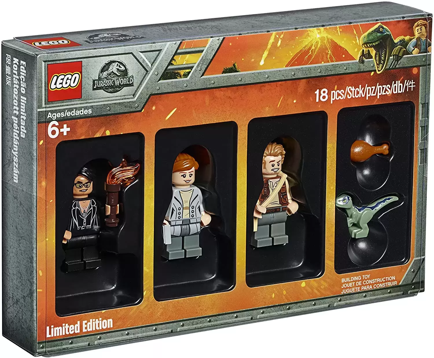 LEGO Jurassic World - Bricktober - Jurassic World Limited Edition Minifigure Set