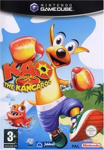 Nintendo Gamecube Games - Kao le kangourou 2