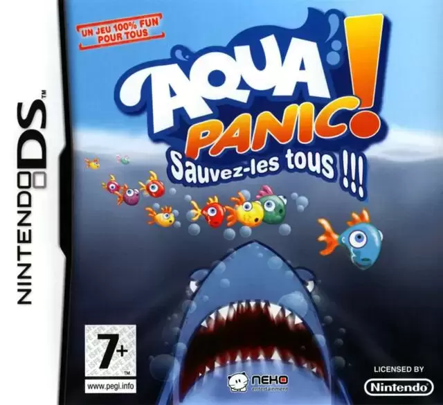 Nintendo DS Games - Aqua Panic, Sauvez-les Tous