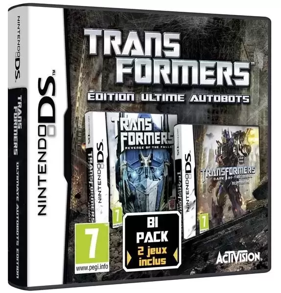 Jeux Nintendo DS - Bi Pack Transformers - Edition Ultime Autobots