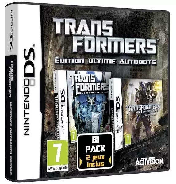 Nintendo DS Games - Bi Pack Transformers - Edition Ultime Autobots