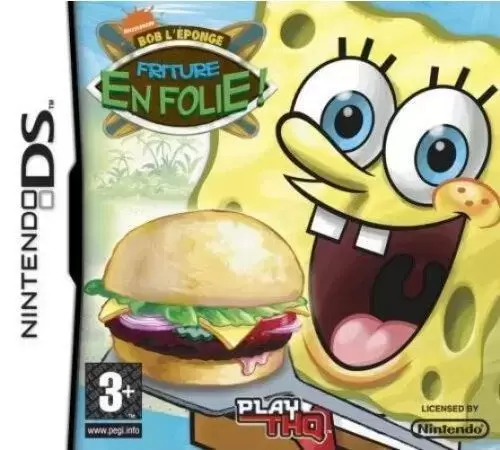Jeux Nintendo DS - Bob L\'eponge, Friture En Folie