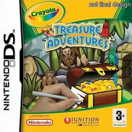 Nintendo DS Games - Crayola, Treasure Adventures