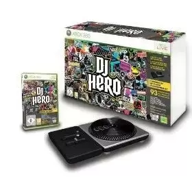 Jeux XBOX 360 - Dj Hero + Turntable Kit