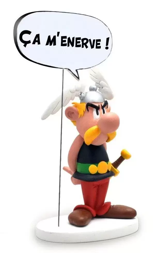 Asterix & Obelix Collectoys - Asterix - Ca m\'énerve (Collection Bulles)