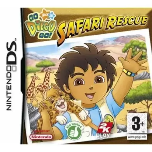 Nintendo DS Games - Go, Diego, Go!  Safari Rescue