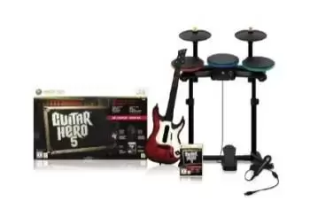 Jeux XBOX 360 - Guitar Hero 5 Super Bundle