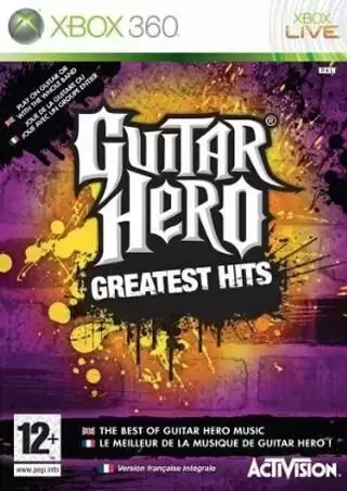 Jeux XBOX 360 - Guitar Hero, Greatest Hits