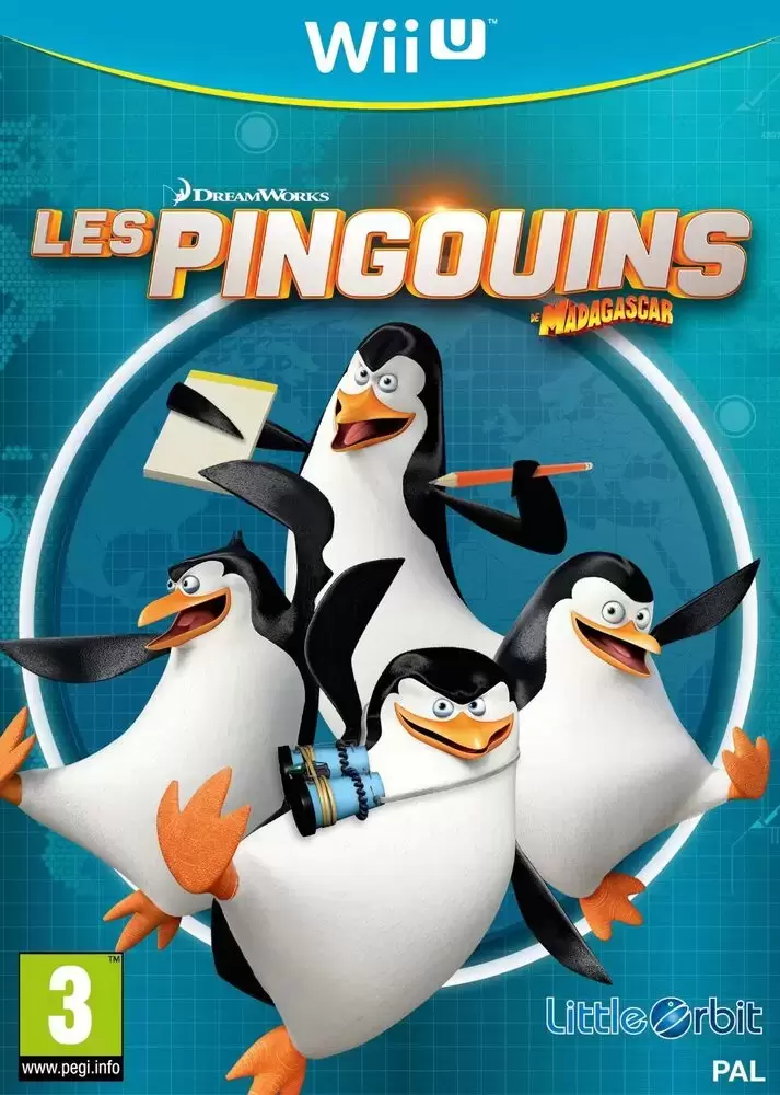 Wii U Games - Les Pingouins de Madagascar