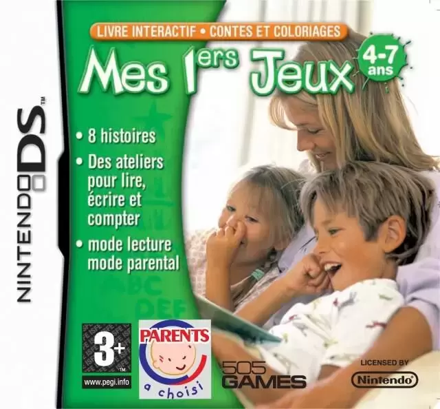Jeux Nintendo DS - Mes Premiers Jeux, Contes & Coloriages