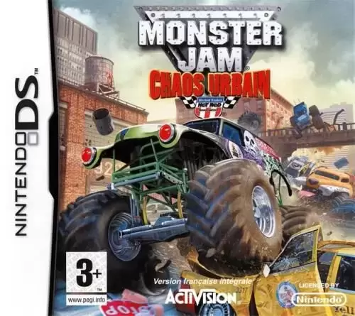 Jeux Nintendo DS - Monster Jam, Chaos Urbain