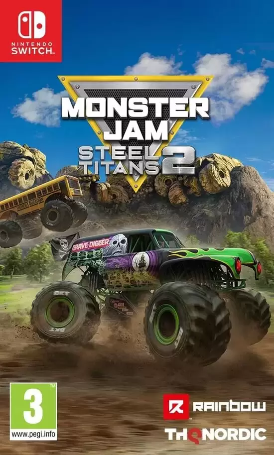 Nintendo Switch Games - Monster Jam Steel Titans 2