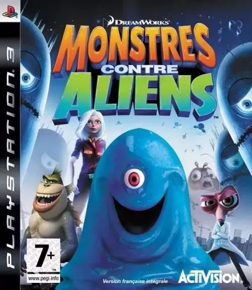 Jeux PS3 - Monstres Contre Aliens