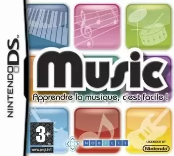 Jeux Nintendo DS - Music, Apprendre La Musique, C\'est Facile !