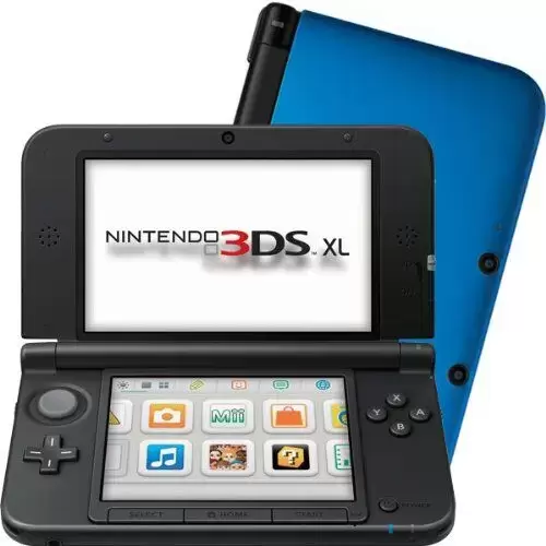 Nintendo 3DS Stuff - Nintendo 3DS XL Blue + Black