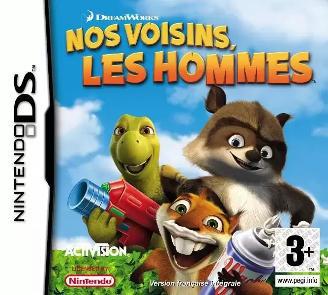 Nintendo DS Games - Nos Voisins Les Hommes