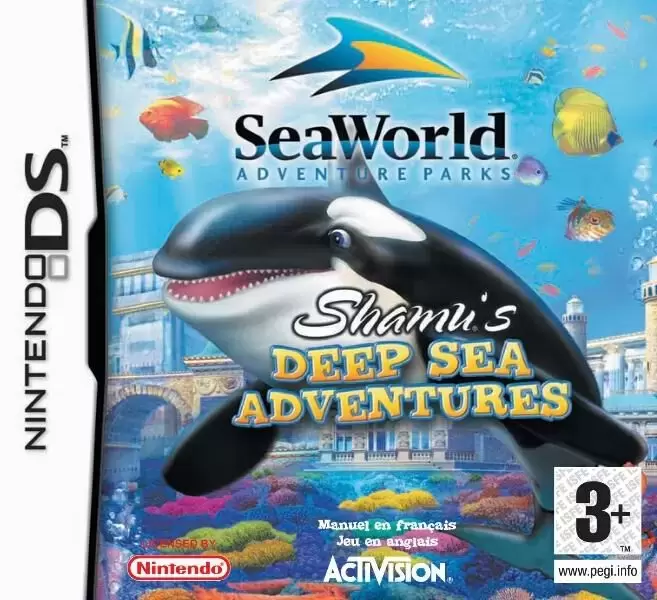 Nintendo DS Games - Shamu\'s Deep Sea Adventures