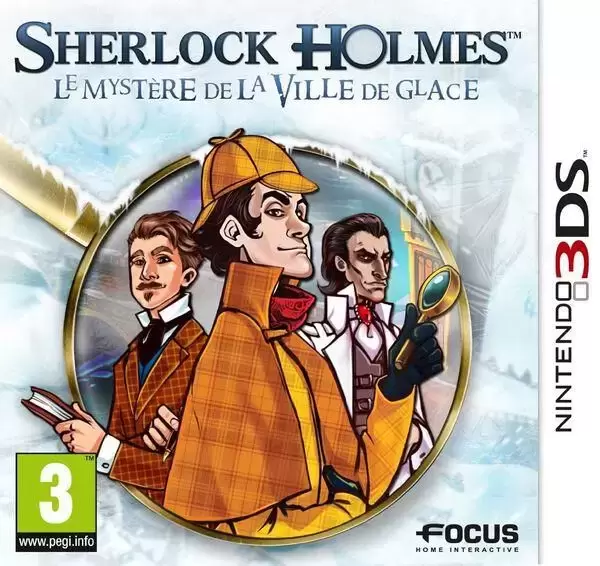 Nintendo 2DS / 3DS Games - Sherlock Holmes : Le Mystère De La Ville De Glace