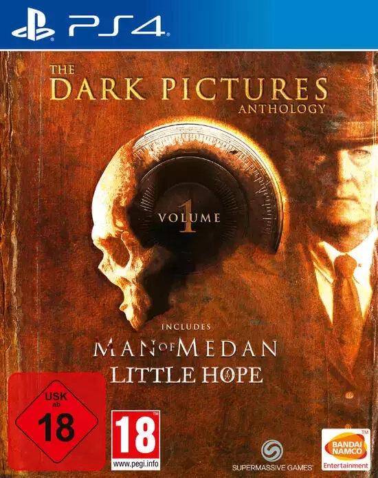 PS4 Games - The Dark Pictures Vol.1 (man Of Medan+little Hope)