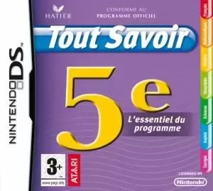 Jeux Nintendo DS - Tout Savoir 5eme
