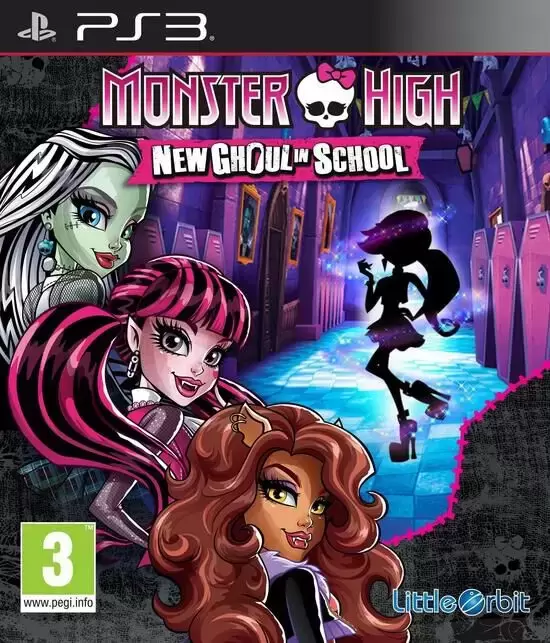 PS3 Games - Monster High - New Ghoul in School