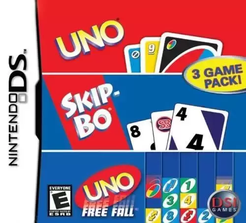 Nintendo DS Games - Uno Compilation 3 Games