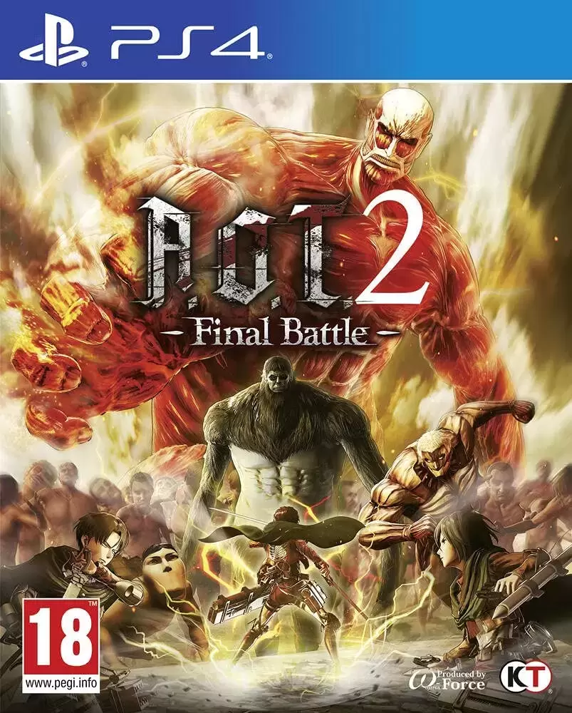 Jeux PS4 - Attack On Titan 2 Final Battle