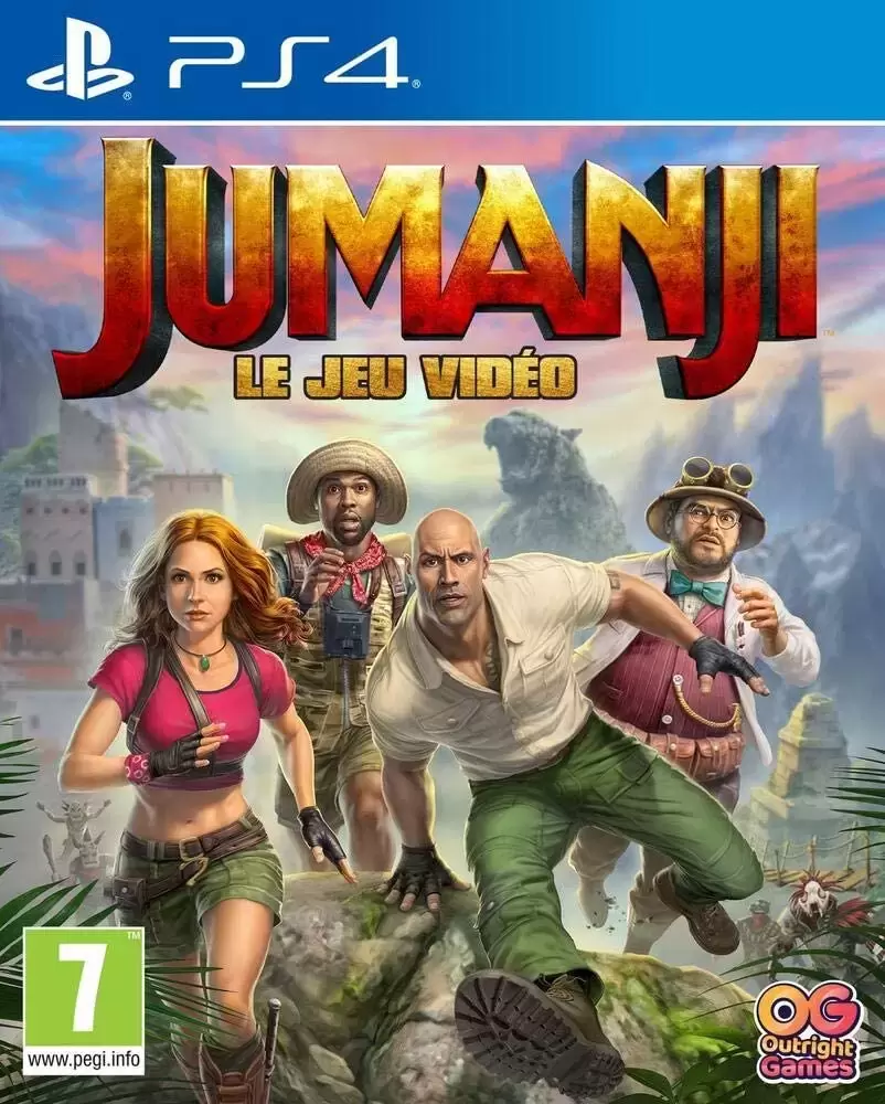 Jeux PS4 - Jumanji Le Jeu Vidéo