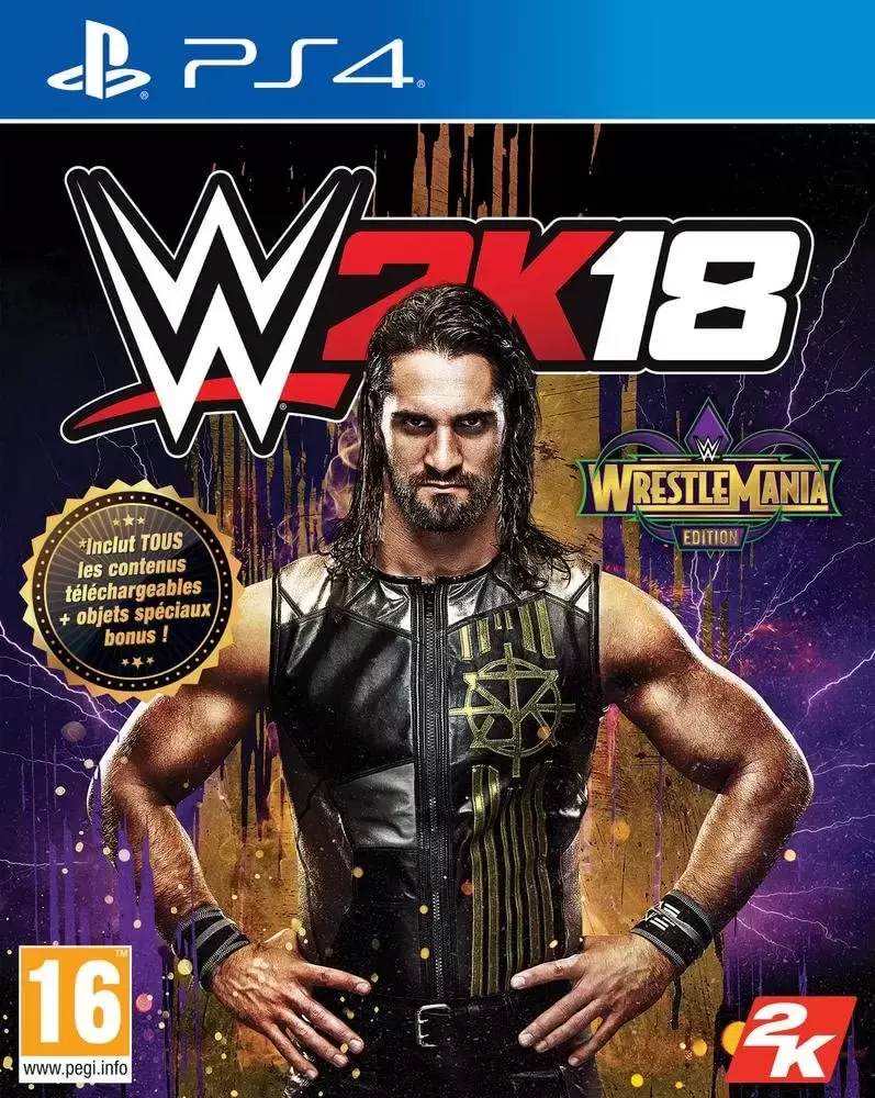 PS4 Games - WWE 2k18 Wrestlemania