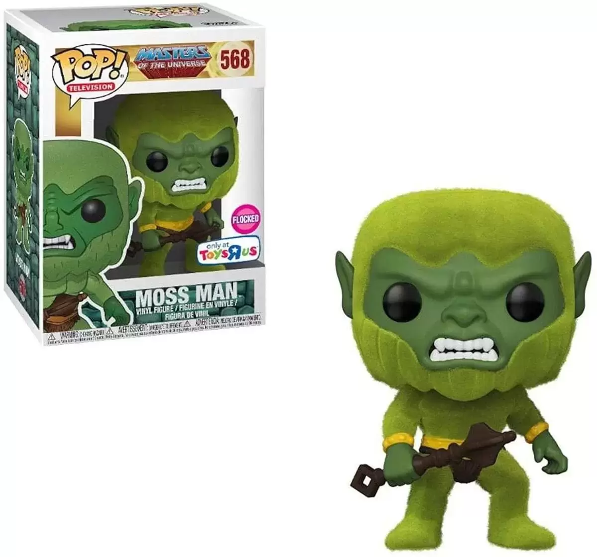 POP! Television - Masters of the Universe - Moss Man Flocked