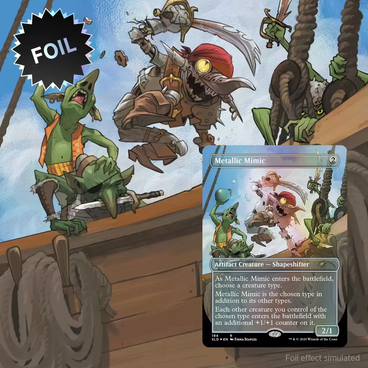 Secret Lair Drop - Metallic Mimic - Foil