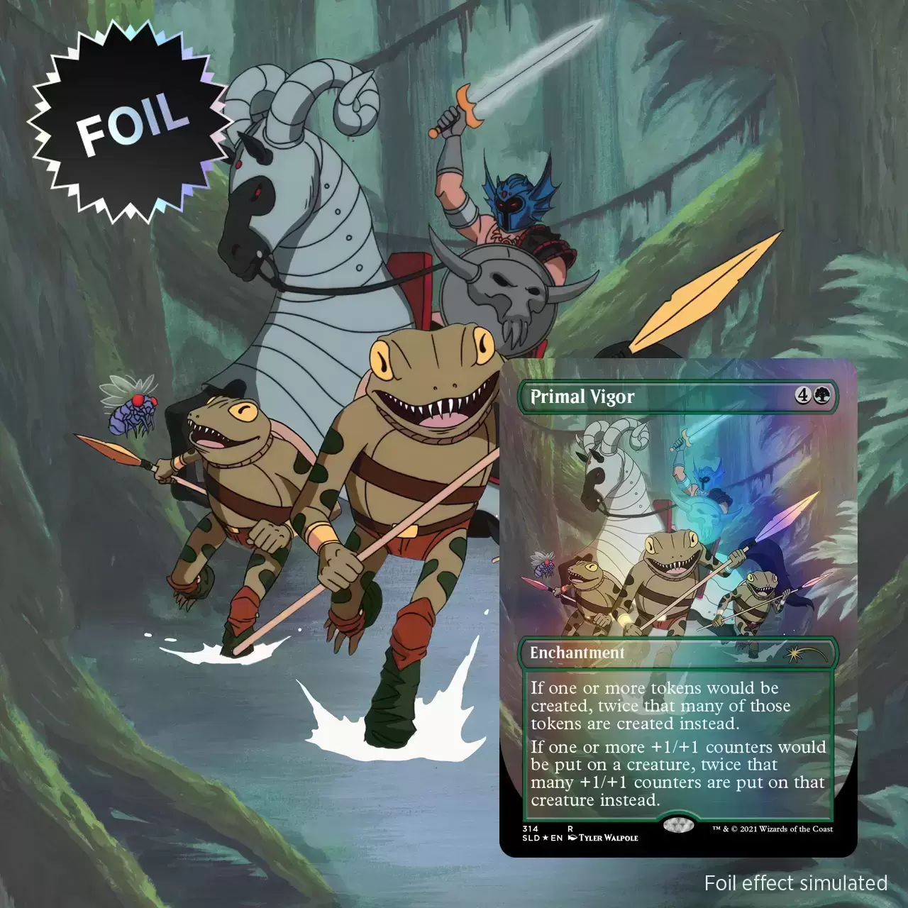 Secret Lair Drop - Primal Vigor - Foil