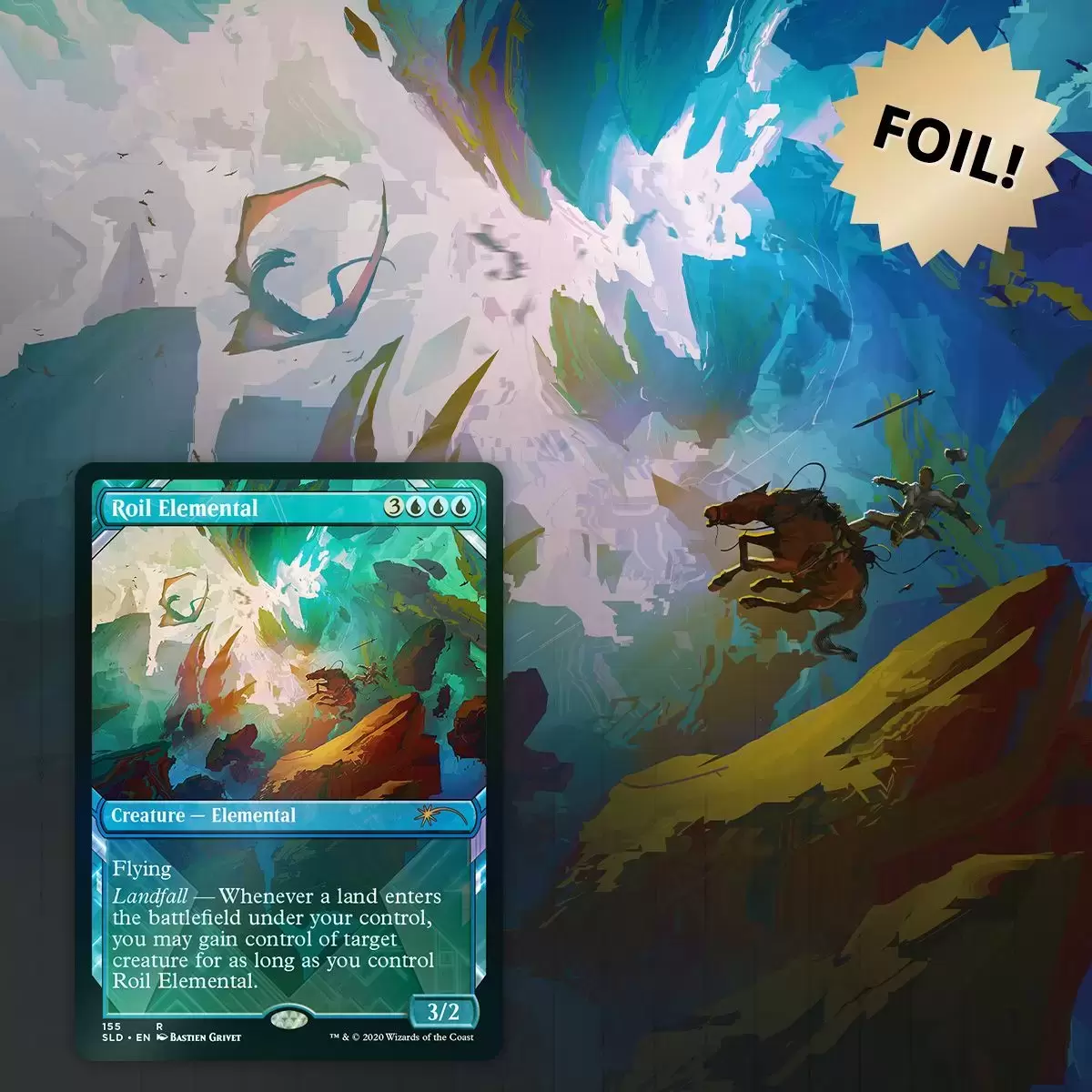 Secret Lair Drop - Roil Elemental - Foil