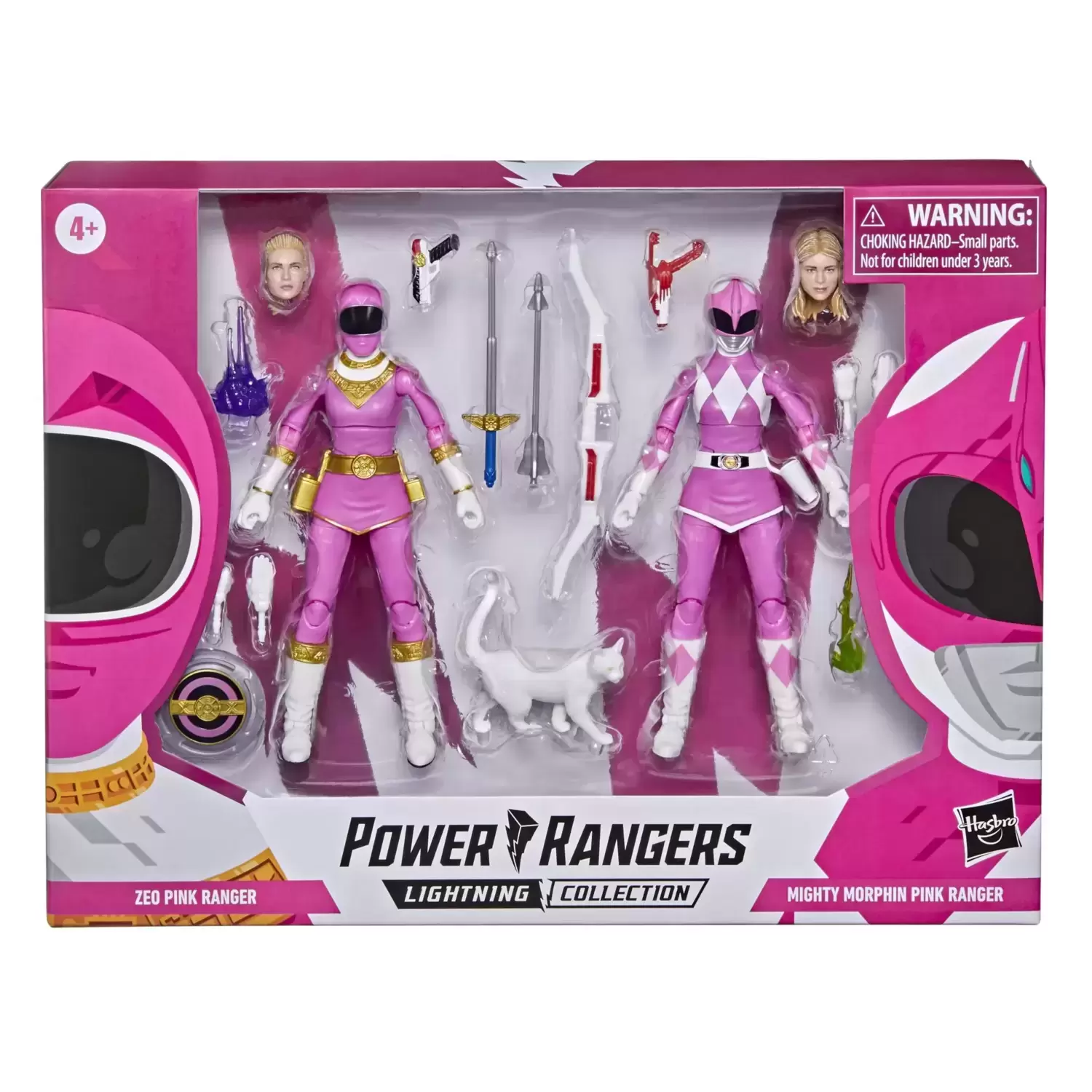 Power Rangers Hasbro - Lightning Collection - Zeo Pink Ranger & Mighty Morphin Pink Ranger