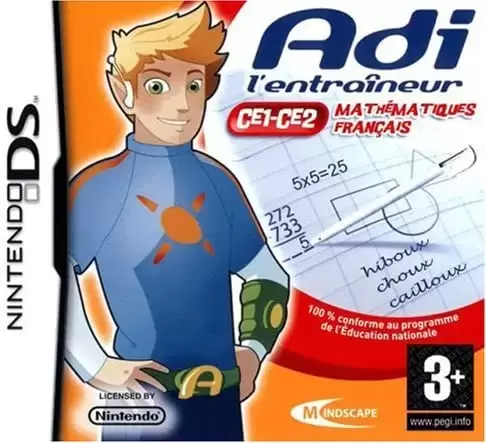 Nintendo DS Games - Adi l\'entraîneur CE1-CE2