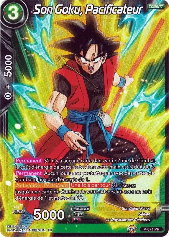 Expansion Set - Premium Pack [EX06] - Son Goku, Pacificateur