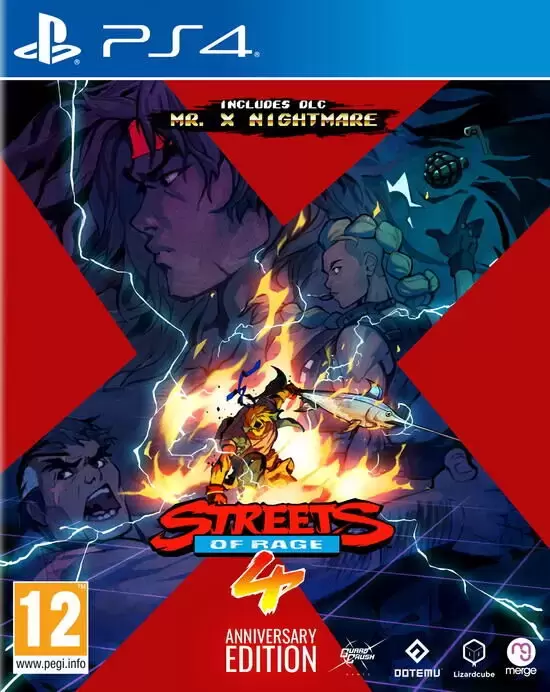 Jeux PS4 - Streets Of Rage 4 Anniversary Edition