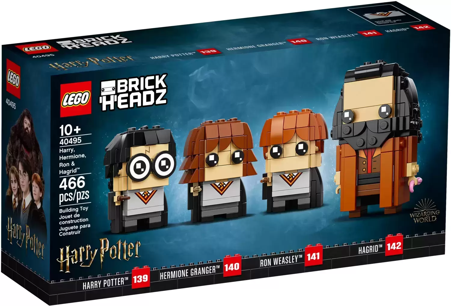LEGO BrickHeadz - 139/142 - Harry, Hermione, Ron & Hagrid